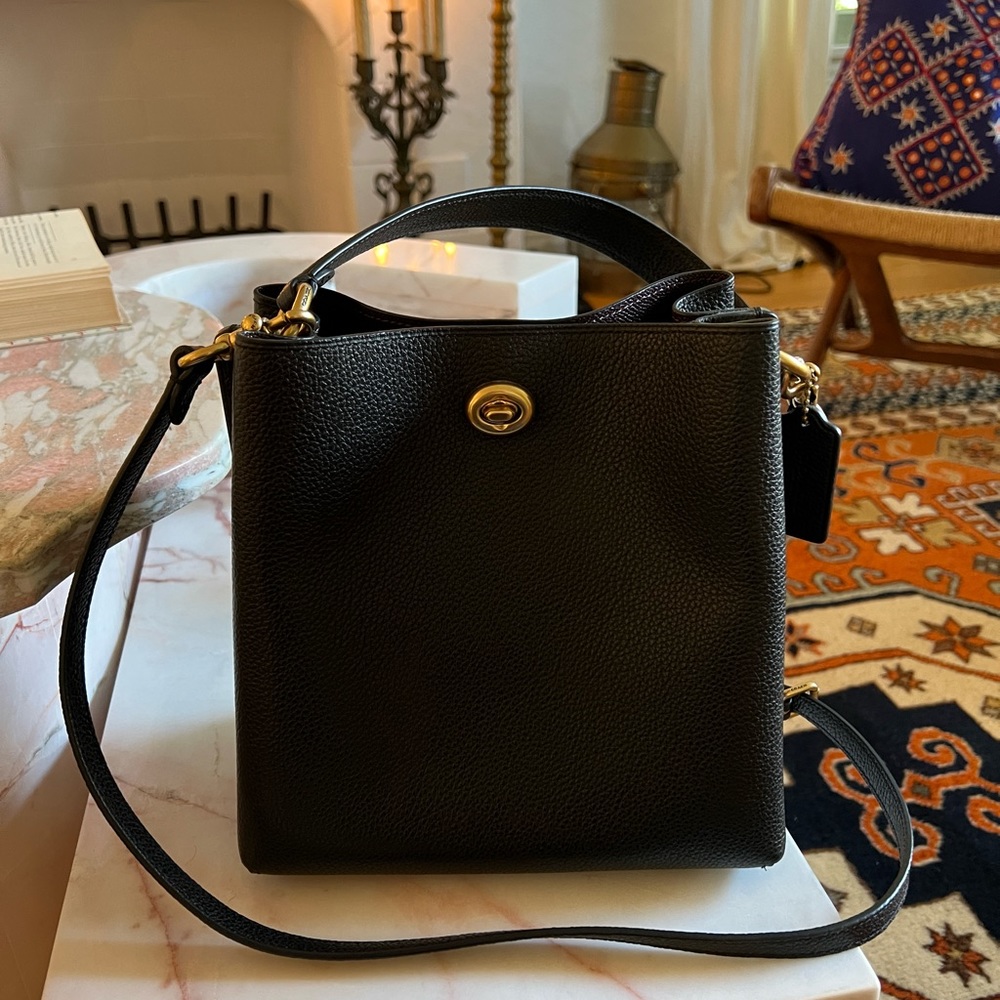Coach Charlie Bucket Bag Black
